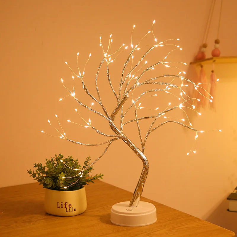 LED USB Fire Tree Light