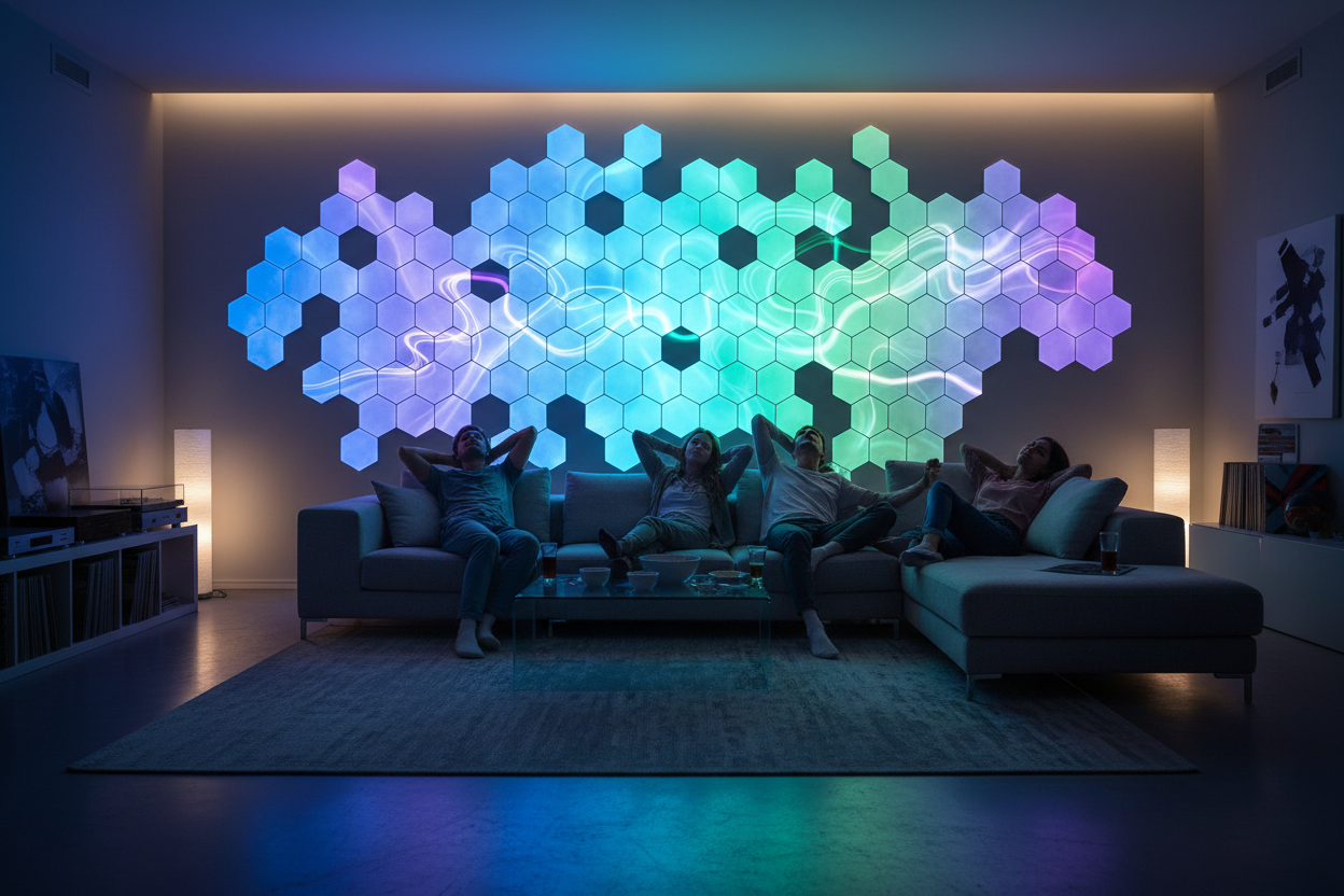 Smart Hexagon Lights
